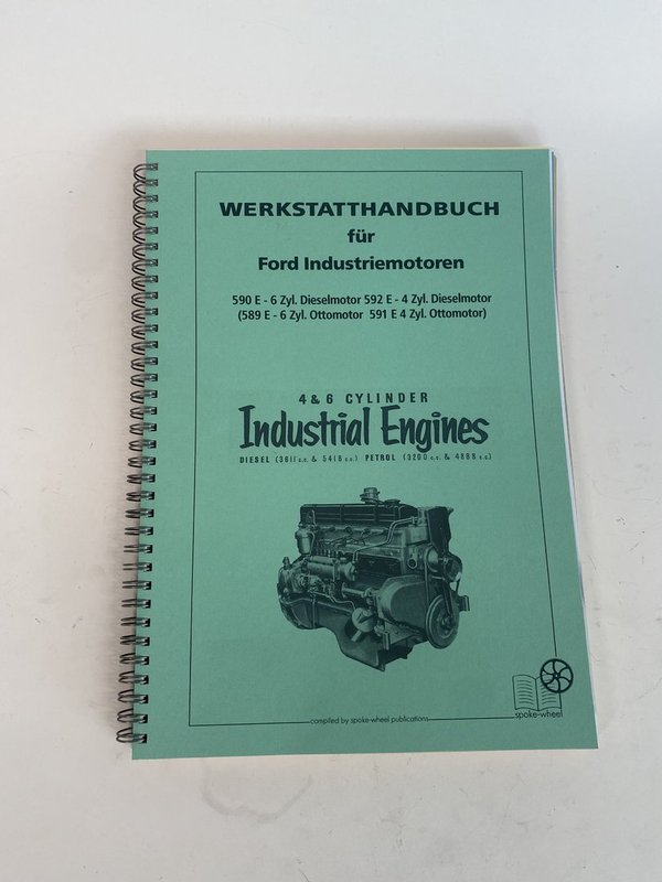 Werkstatthandbuch zu Ford 592e, 590e